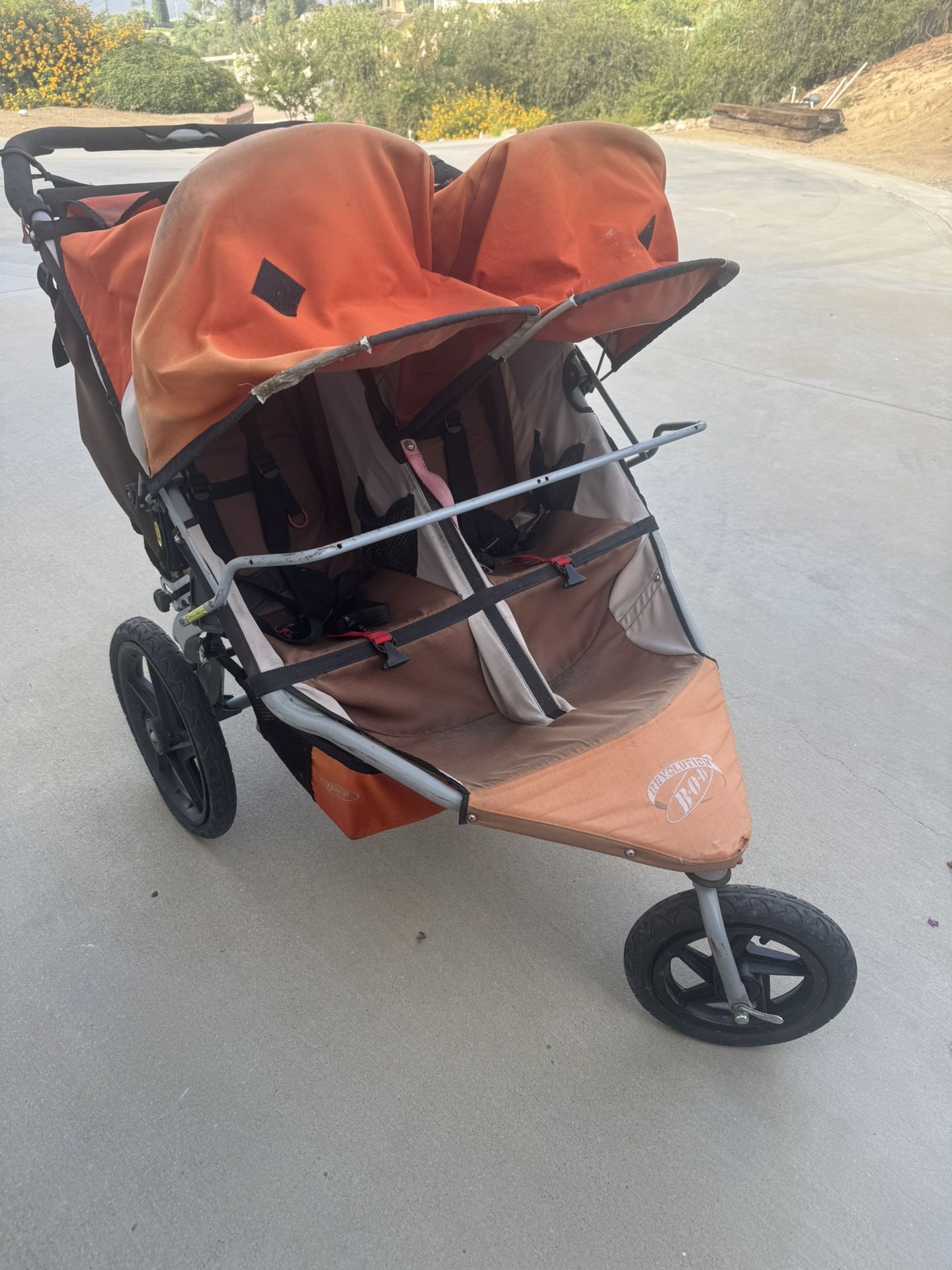 FREE Double Bob Stroller.