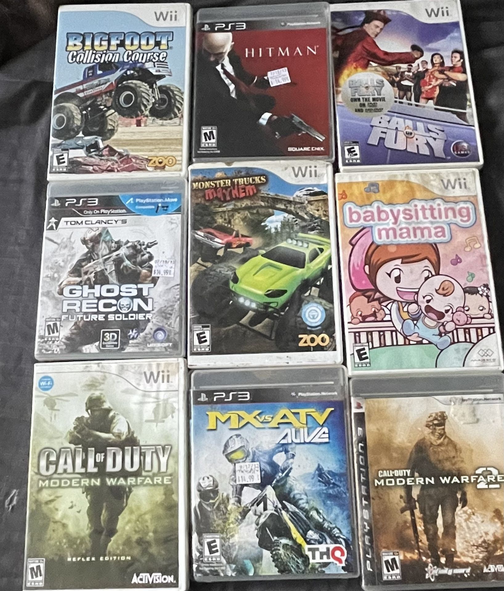 Games  $5 