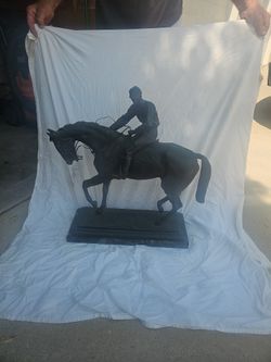 1930's BRONZE RECAST I BONHEUR SCULPTURE 