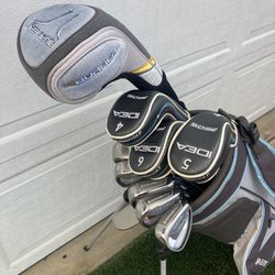 🌸⛳️ Women’s Golf clubs and  bag. TaylorMade /Adams.