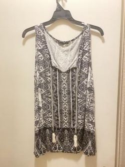 Live & Let Live Women's Black/White Paisley Dress Size XL NWOT