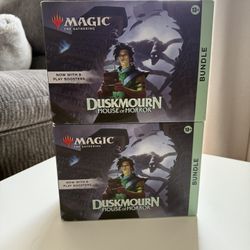 Magic the Gathering Duskmourn House of Horror  Bundle - Unopened