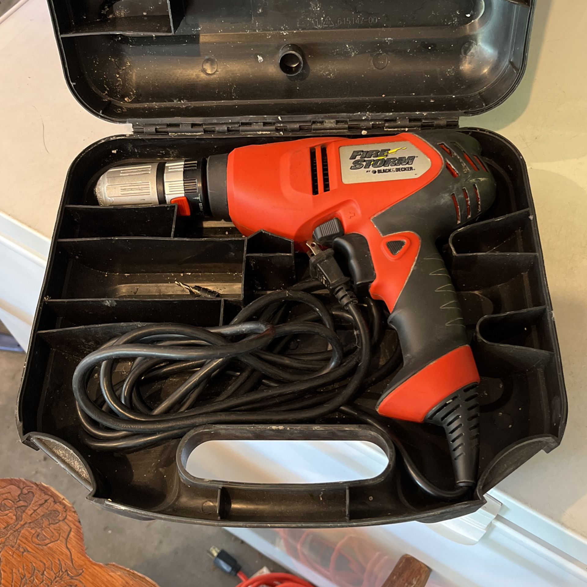 Black And Decker Firestorm Drill, Corded for Sale in Seattle, WA