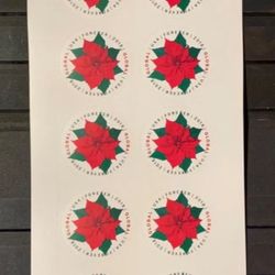 1000 Global Poinsettia Forever Stamp
