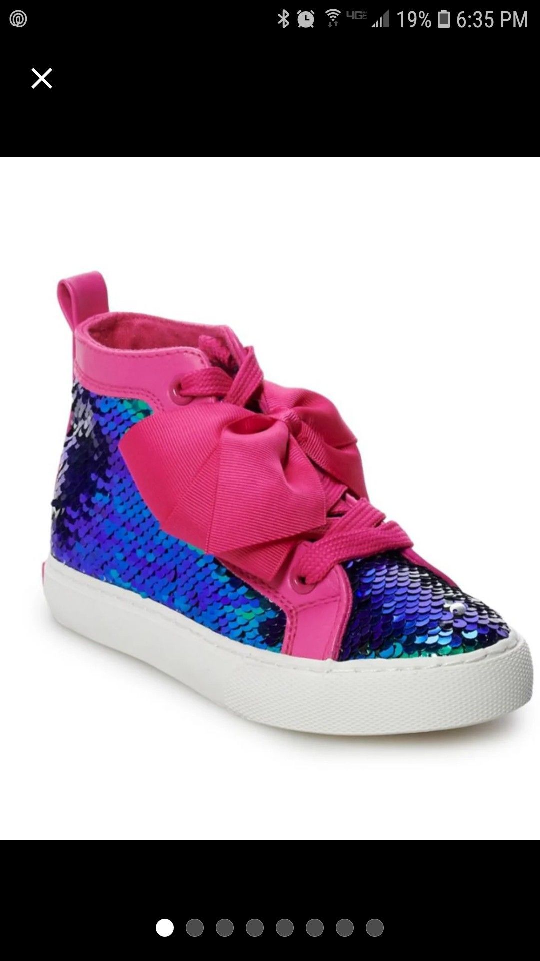 Jojo Siwa Mermaid Girls High tops