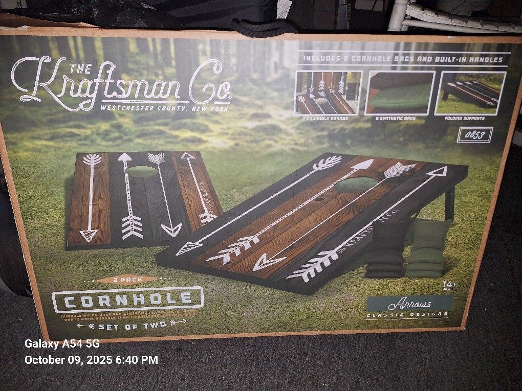 Kraftman Co. Cornhole Set (New In Box)