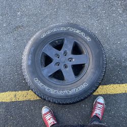Full Size Wheel And Tire (spare?)