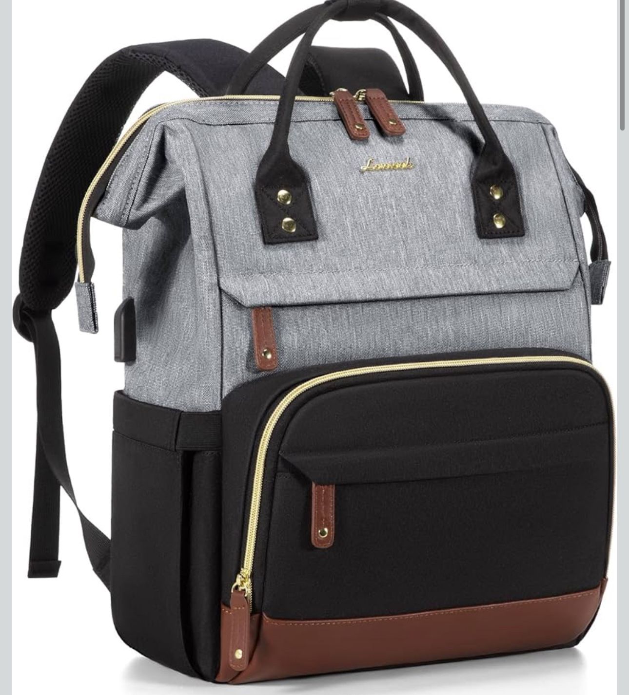New LOVEVOOK Backpack 15.6”With USB Port, Large Capacity 