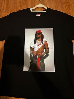Supreme Graphic Photo Print T-Shirt Black