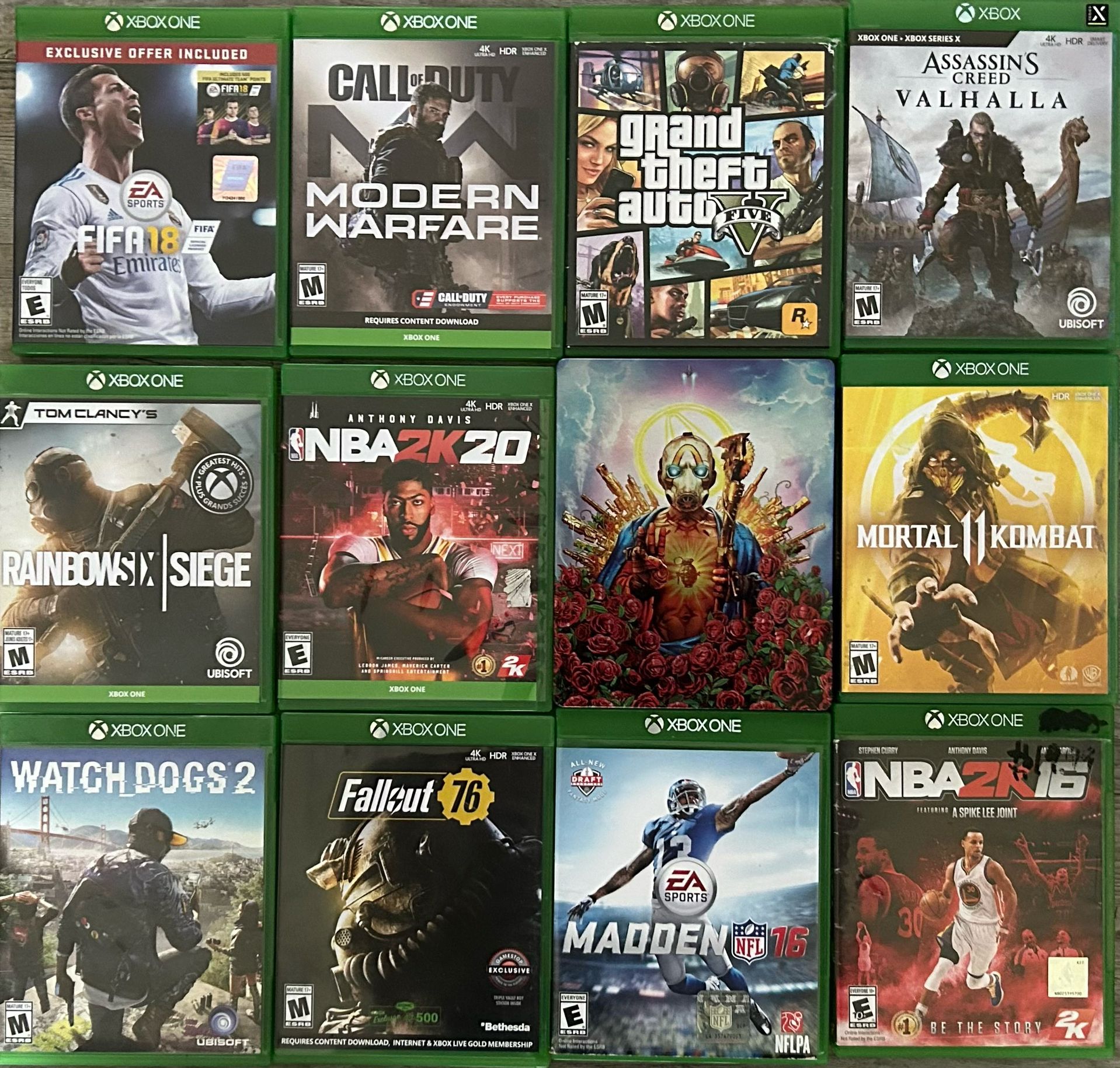 Xbox Game Collection