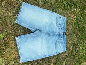 Light wash Lee Denim Shorts