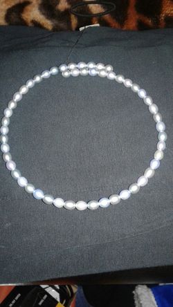 Real Pearls Necklace "choker style"