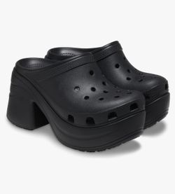 Crocs Unisex Classic Mega Crush Platform Wedge Sandal - Men 10 / Women 12 - NEW