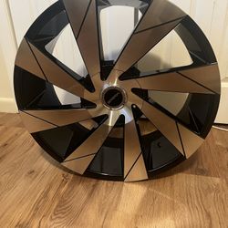 22 Inch Strada Moto Wheels (brand New)