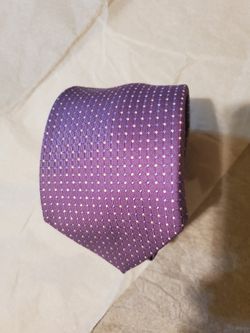 English Laundry Purple All Silk Necktie 