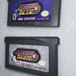 Megaman Battle Network 3  Blue & White