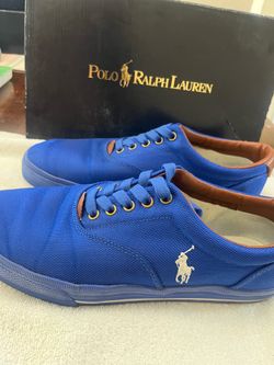 Polo Dodger blue canvas shoe size 11