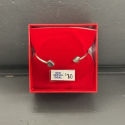 James Avery Two Hearts Flexible Cuff Bracelet 