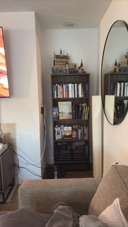 Bookshelf Rustic Wood