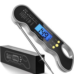 Brand New, Digital Instant Read Meat Thermometer Gray