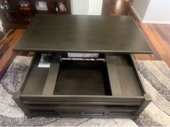 Coffee Table- Lift Top ( Dark Grey)