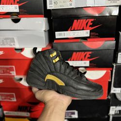 Jordan Black Taxi 12s size 5Y USED But Clean