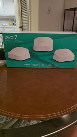 Eero 7 dual band mesh wifi system