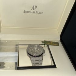 Frosted White Ap Luxury Watch