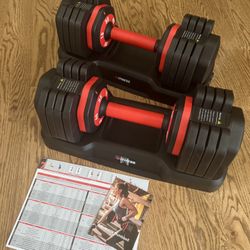 Adjustable Dumbbells (set Of 2)
