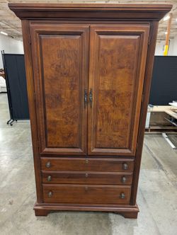Vaughan Furniture Company TV Armoire with Drawers