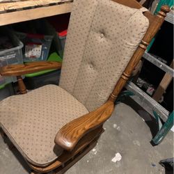 Sliding Rocking Chair