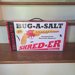 Bug-A-Salt Shred-er Starter Pack (CO2-powered)