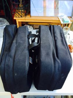 Motorcycle Canvas Saddle Bags