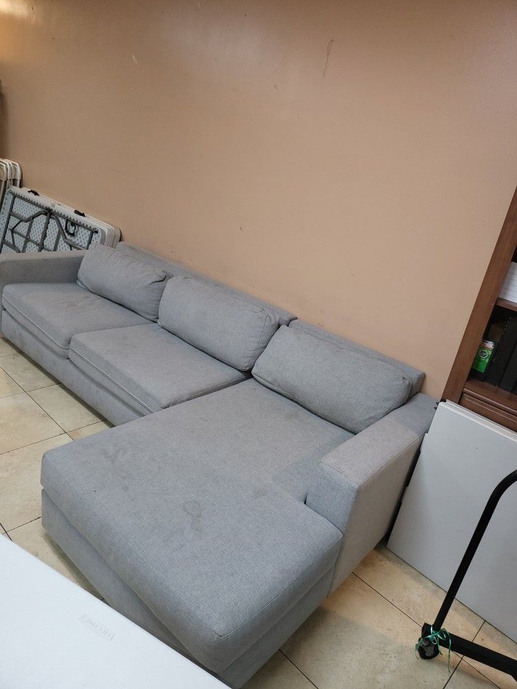 Gray Sectional Sofa 