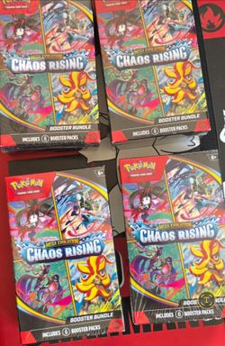 Pokemon Chaos Rising Booster Bundle