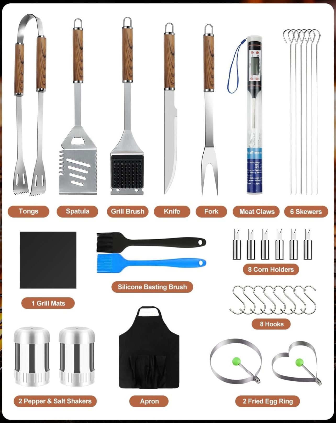 BBQ Accessories Kit