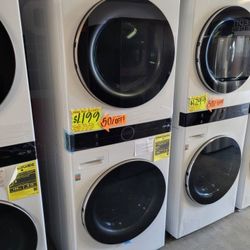 feet washer unit single thinq cubic dryer washtower load cubic front lg feet 