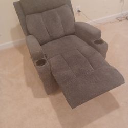 Recliner Chair With Massager  It's Manual 