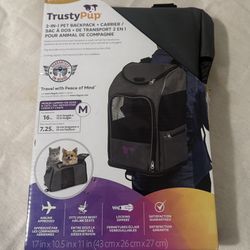 2 in1 Pet Backpack/ Carrier 💵  Mochila Portadora para Mascotas 2 in1  