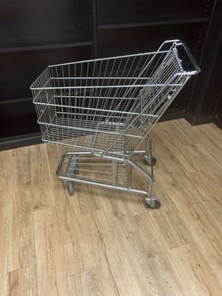 Metal Wire Shopping Cart