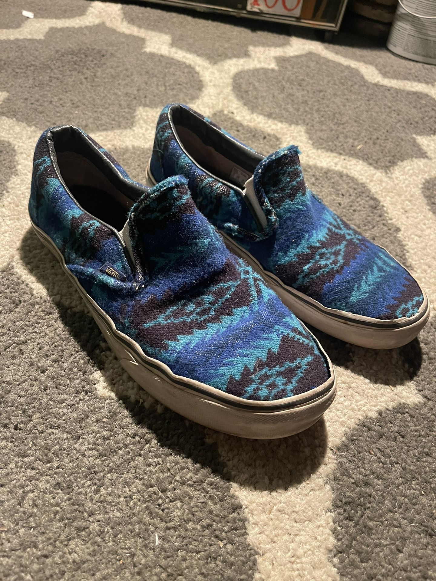 Vans X Pendleton Slip On Shoes