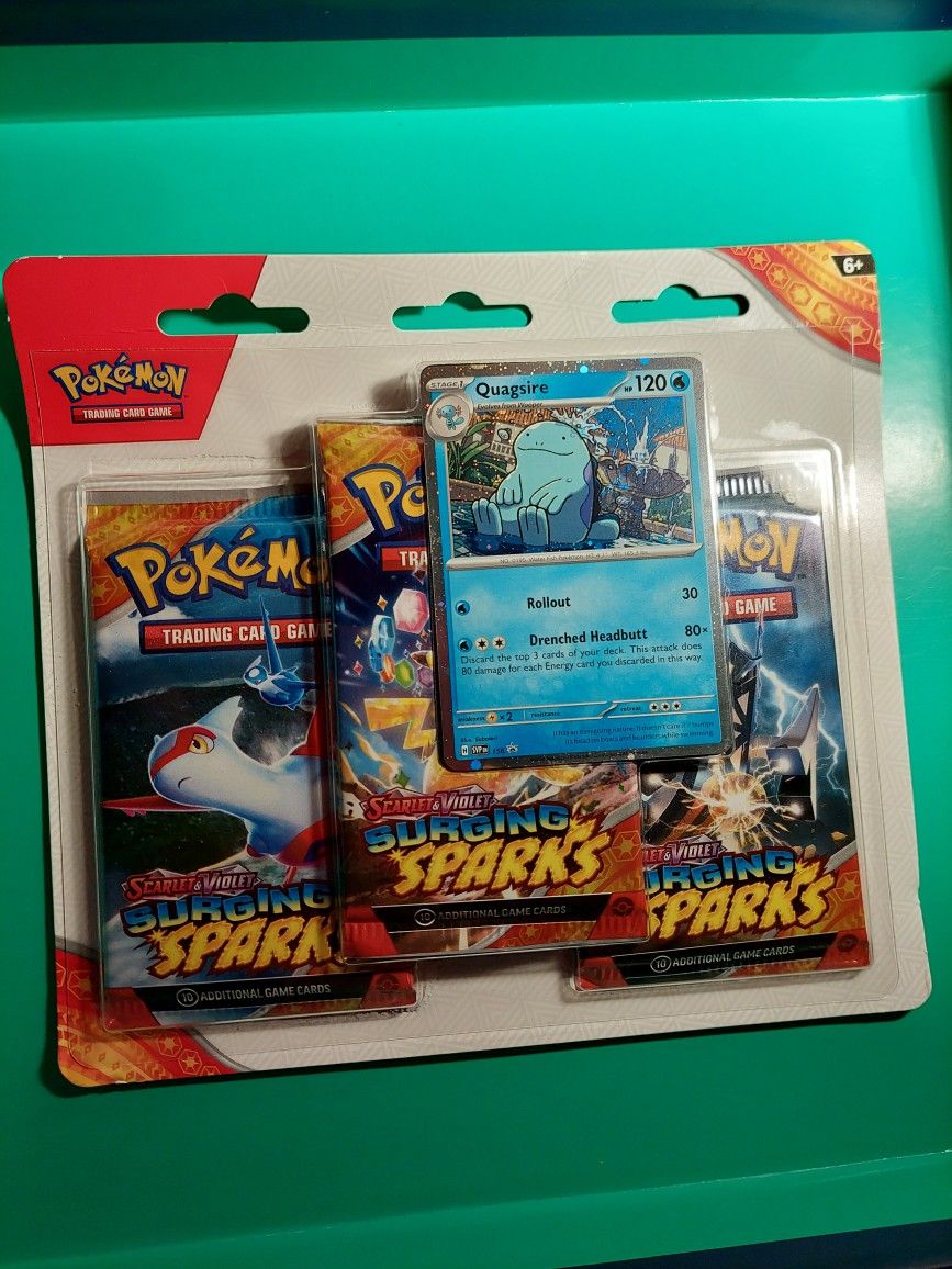 Surging Sparks 3 Boosters Bundle