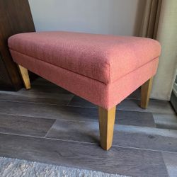 Upholstered Bench With Storage