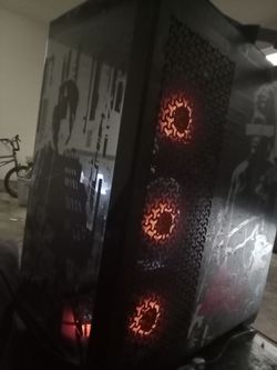 GAMING PC 16 GIG RAM I7 CPU  dual fan amd Radeon rx 6600