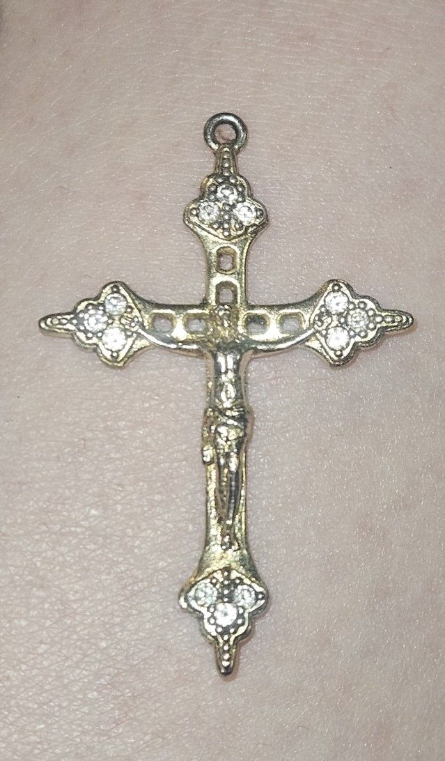 Cross Pendant Plated