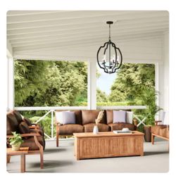 Quoizel Castleton 5-Light Transitional Chandelier - Black Retail: $200