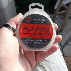 HGX Prime ND Filter.