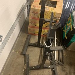 Bench press stands