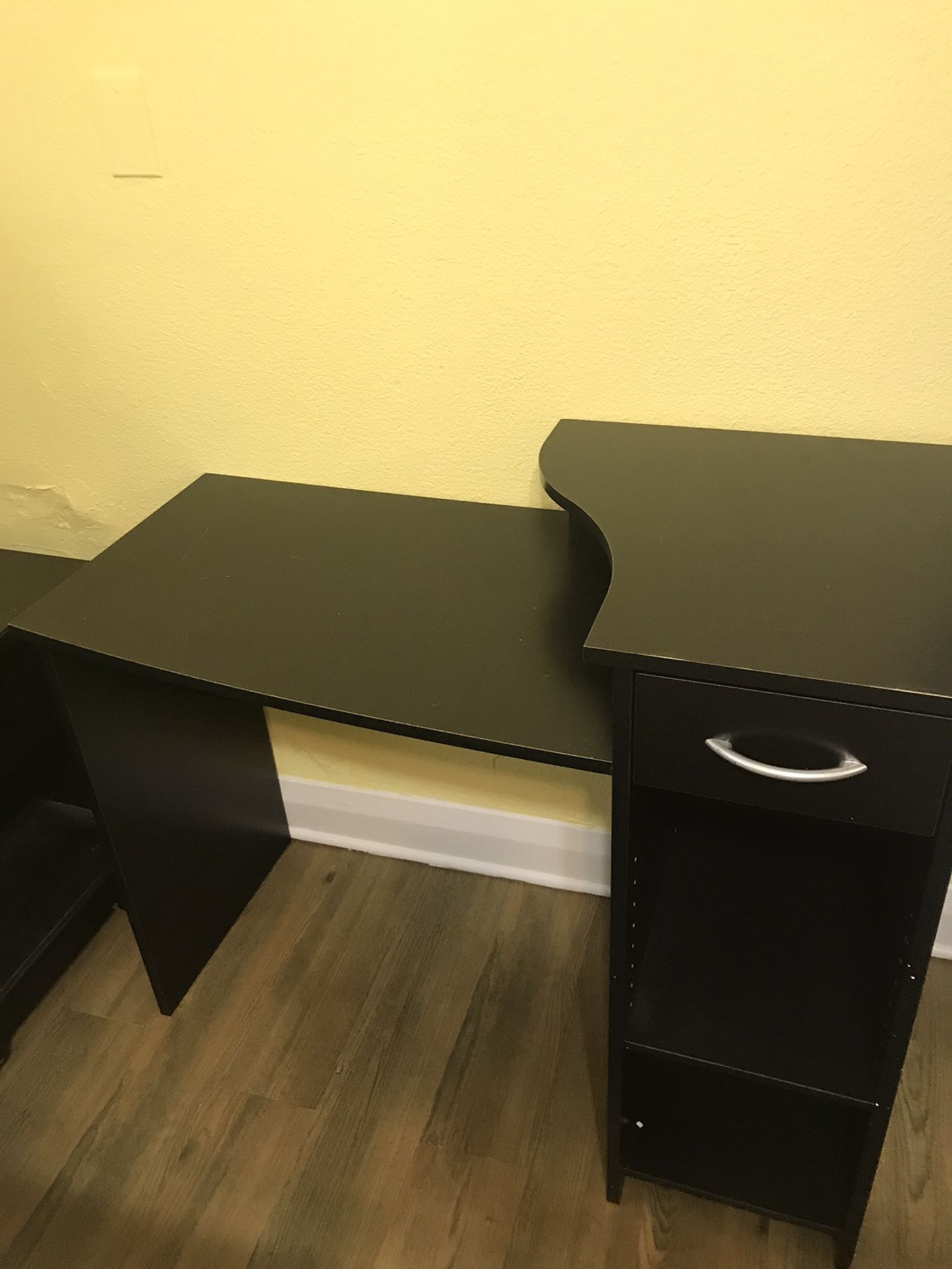 Small Black Desk