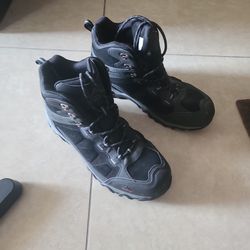 Nortiv8 Black Tactical Military Hiking Work Boots